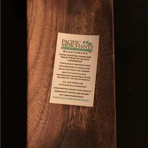 Pacific Merchants Acacia Wood Serving Piece